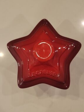 Retired Le Creuset Star Ramekin Storage Jar